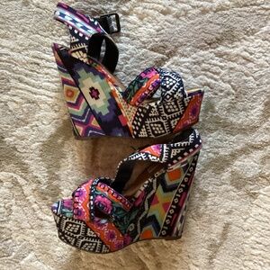 Wedge sandals